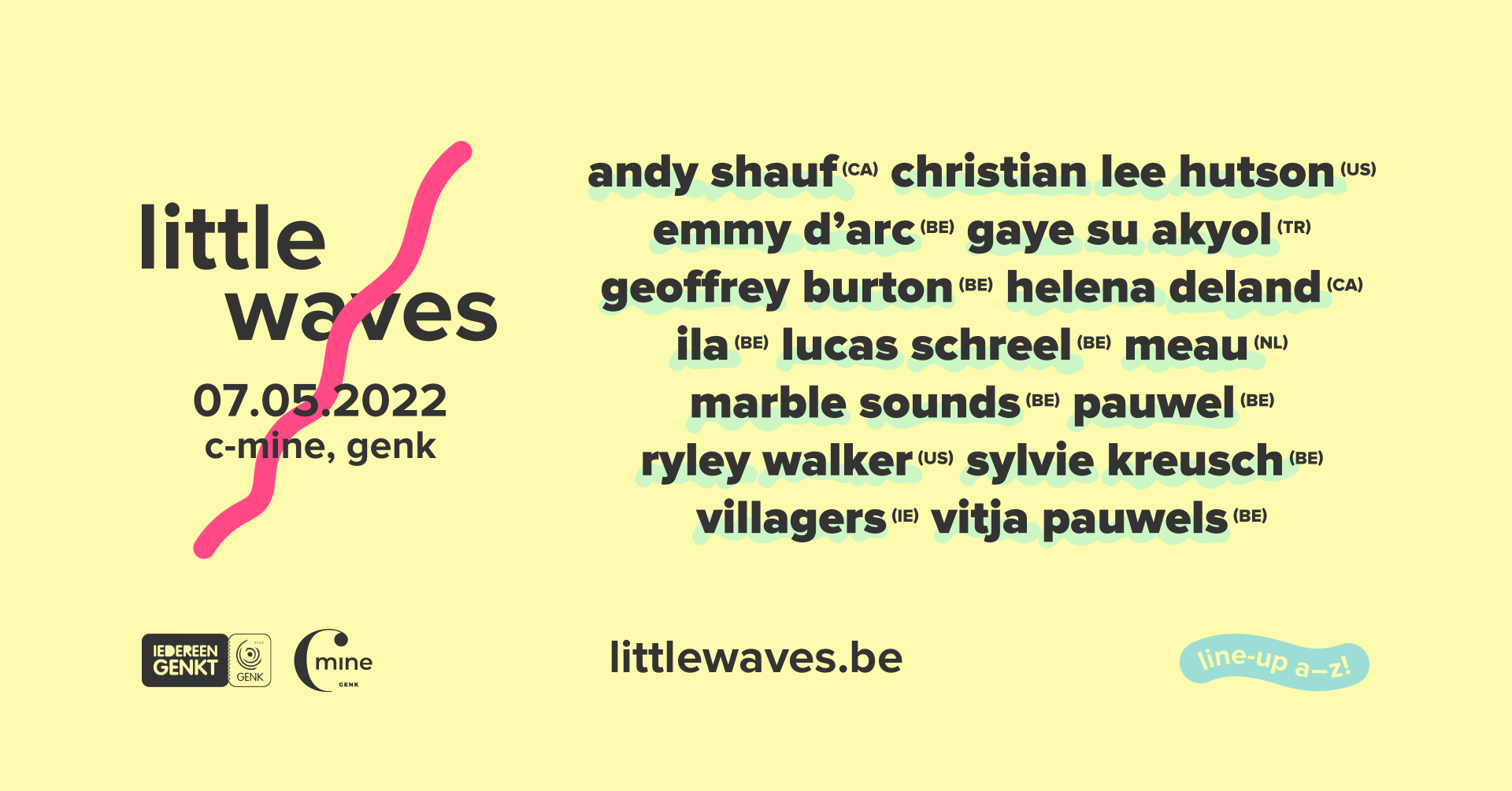 Little Waves 2022 full line-up